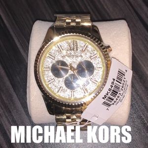 NEW! Michael Kors Lexington Chronograph Watch